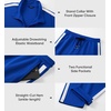 image:imageJMIERR Mens Tracksuits 2 Piece Sweat Suit Full Zip Jacket amp Sweatpants  Full Zip Casual Jacket Joggers Loungewear Warm Up Suits Fall Sports Outfits Jogging SuitsBlue