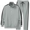 image:imageJMIERR Mens Tracksuits 2 Piece Sweat Suit Full Zip Jacket amp Sweatpants  Full Zip Casual Jacket Joggers Loungewear Warm Up Suits Fall Sports Outfits Jogging SuitsLight Grey