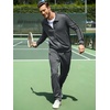 image:imageJMIERR Mens Tracksuits 2 Piece Sweat Suit Full Zip Jacket amp Sweatpants  Full Zip Casual Jacket Joggers Loungewear Warm Up Suits Fall Sports Outfits Jogging SuitsDark Grey