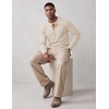 image:imageJMIERR Mens Henley Shirts Ribbed Long Sleeve T ShirtsApricot