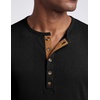 image:imageJMIERR Mens Henley Shirts Ribbed Long Sleeve T ShirtsBlack