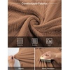 image:imageJMIERR Mens Textured Collared Casual Short Sleeve Knit Polo ShirtsDark Khaki
