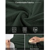 image:imageJMIERR Mens Textured Collared Casual Short Sleeve Knit Polo ShirtsDuffel Green