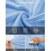 image:imageJMIERR Mens Textured Collared Casual Short Sleeve Knit Polo ShirtsSapphire Blue