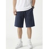 image:imageJMIERR Mens Acid Wash Cotton Loose Fit Drawstring Baggy Sweat ShortsCarbon Grey