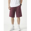 image:imageJMIERR Mens Acid Wash Cotton Loose Fit Drawstring Baggy Sweat ShortsWild Ginger