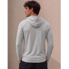 image:imageJMIERR Mens Hooded Pullover Fleece Long Sleeve Muscle Fit Henley ShirtsGray