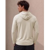 image:imageJMIERR Mens Hooded Pullover Fleece Long Sleeve Muscle Fit Henley ShirtsParchment