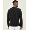 image:imageJMIERR Mens Long Sleeve Wash Cotton Henley ShirtsBlack