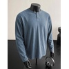 image:imageJMIERR Mens Long Sleeve Wash Cotton Henley ShirtsDark Blue