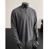 image:imageJMIERR Mens Long Sleeve Wash Cotton Henley ShirtsDark Grey