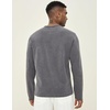 image:imageJMIERR Mens Long Sleeve Wash Cotton Henley ShirtsDark Grey