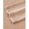 image:imageJMIERR Mens Long Sleeve Wash Cotton Henley ShirtsKhaki