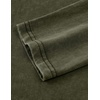 image:imageJMIERR Mens Long Sleeve Wash Cotton Henley ShirtsOlive Green