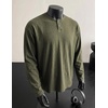 image:imageJMIERR Mens Long Sleeve Wash Cotton Henley ShirtsOlive Green