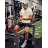 image:imageJMIERR Mens Short Sleeve Hoodie Lightweight Hooded Tshirts with PocketCream