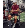 image:imageJMIERR Mens Short Sleeve Hoodie Lightweight Hooded Tshirts with PocketRed