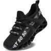 imageVivay Kids Girls Shoes Boy Tennis Sport Running Sneakers Casual Walking Fashion Sneakers1bblack