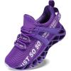 imageVivay Kids Girls Shoes Boy Tennis Sport Running Sneakers Casual Walking Fashion Sneakers1cpurple