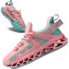imageVivay Kids Girls Shoes Boy Tennis Sport Running Sneakers Casual Walking Fashion Sneakers1dpink  Green