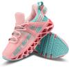 imageVivay Kids Girls Shoes Boy Tennis Sport Running Sneakers Casual Walking Fashion Sneakers1dpink  Green