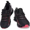 imageVivay Kids Girls Shoes Boy Tennis Sport Running Sneakers Casual Walking Fashion Sneakers1fblackRed