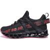 imageVivay Kids Girls Shoes Boy Tennis Sport Running Sneakers Casual Walking Fashion Sneakers1fblackRed