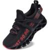 imageVivay Kids Girls Shoes Boy Tennis Sport Running Sneakers Casual Walking Fashion Sneakers1fblackRed