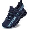imageVivay Kids Girls Shoes Boy Tennis Sport Running Sneakers Casual Walking Fashion Sneakers1udark Blue
