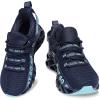 imageVivay Kids Girls Shoes Boy Tennis Sport Running Sneakers Casual Walking Fashion Sneakers1udark Blue