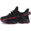 imageVivay Kids Girls Shoes Boy Tennis Sport Running Sneakers Casual Walking Fashion Sneakers2ablackred