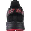 imageVivay Kids Girls Shoes Boy Tennis Sport Running Sneakers Casual Walking Fashion Sneakers2ablackred