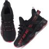 imageVivay Kids Girls Shoes Boy Tennis Sport Running Sneakers Casual Walking Fashion Sneakers2ablackred