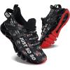imageVivay Kids Girls Shoes Boy Tennis Sport Running Sneakers Casual Walking Fashion SneakersPatternblackwhite