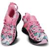 imageVivay Kids Girls Shoes Boy Tennis Sport Running Sneakers Casual Walking Fashion SneakersPatternpink