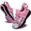 imageVivay Kids Girls Shoes Boy Tennis Sport Running Sneakers Casual Walking Fashion SneakersPatternpink
