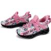 imageVivay Kids Girls Shoes Boy Tennis Sport Running Sneakers Casual Walking Fashion SneakersPatternpink