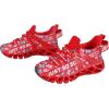 imageVivay Kids Girls Shoes Boy Tennis Sport Running Sneakers Casual Walking Fashion SneakersPatternred