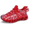 imageVivay Kids Girls Shoes Boy Tennis Sport Running Sneakers Casual Walking Fashion SneakersPatternred