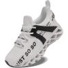 imageVivay Kids Girls Shoes Boy Tennis Sport Running Sneakers Casual Walking Fashion SneakersWhite
