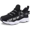imageVivay Kids Girls Shoes Boy Tennis Sport Running Sneakers Casual Walking Fashion Sneakers2ablack
