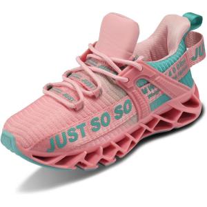 imageVivay Kids Girls Shoes Boy Tennis Sport Running Sneakers Casual Walking Fashion Sneakers1dpink  Green