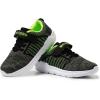 imageVivay Kids Boys Tennis Shoes Breathable Athletic Running Sneakers for Girls Grey Green 5 M US Big Kid