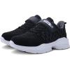 imageVivay Kids Running Shoes Boys and Girls Lightweight Comfortable Athletic Sneakers1BlackSize 12 Little Kid