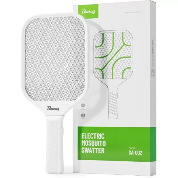Electric Fly Swatter, Handheld Mosquito Swatter, 3800V Heavy Duty Bug Zapper Racket Indoor Outdoor, Mosquito Bat, Instant Fruit Fly Killer  -SA002