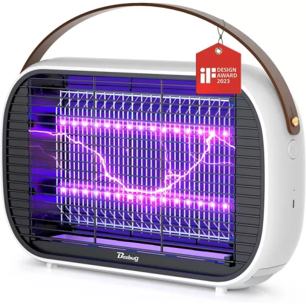 LED Bug Zapper Outdoor Indoor, Rechargeable 5200mAh Battery, Durable 10 Years Lifespan Lamp, Portable Camping Mosquito Zapper, Fly Trap Mosquito Trap, Fly Killer Fly Zapper -MA015C