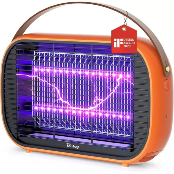 LED Bug Zapper Outdoor Indoor, Rechargeable 5200mAh Battery, Durable 10 Years Lifespan Lamp, Portable Camping Mosquito Zapper, Fly Trap Mosquito Trap, Fly Killer Fly Zapper -MA015C