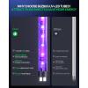 imageLED Bug Zapper Indoor 10 Years Lifespan 3 Lamps Sustainable Less Power Durable Fly Trap Mosquito Trap Fly Killer Fly Zapper MA009All Black