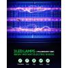 imageLED Bug Zapper Indoor 10 Years Lifespan 3 Lamps Sustainable Less Power Durable Fly Trap Mosquito Trap Fly Killer Fly Zapper MA009All Black