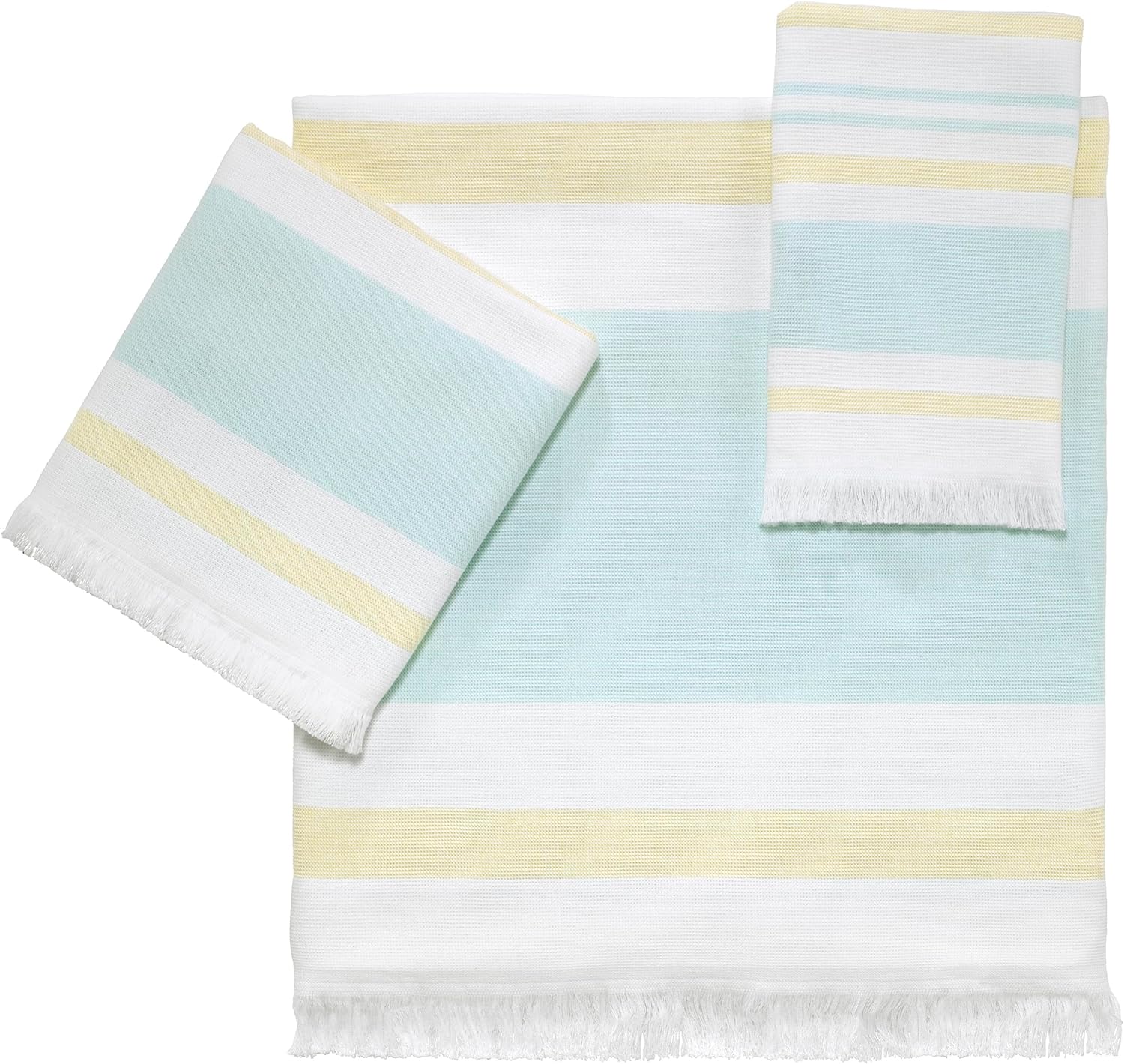 Aazon.co: IZOD - Bath Towels, Soft &ap; Absorbent Cotton, Striped